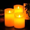 artificial candle 🕯️ set of 3 peices