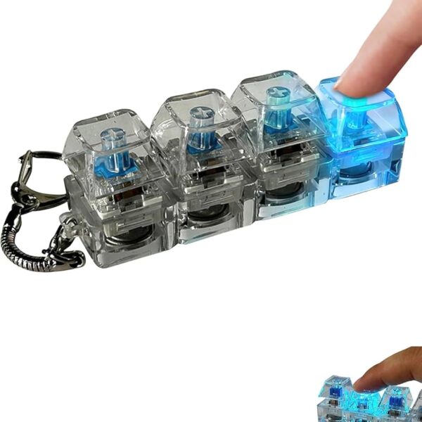 mechanical keyboard ⌨️ keychain 💡